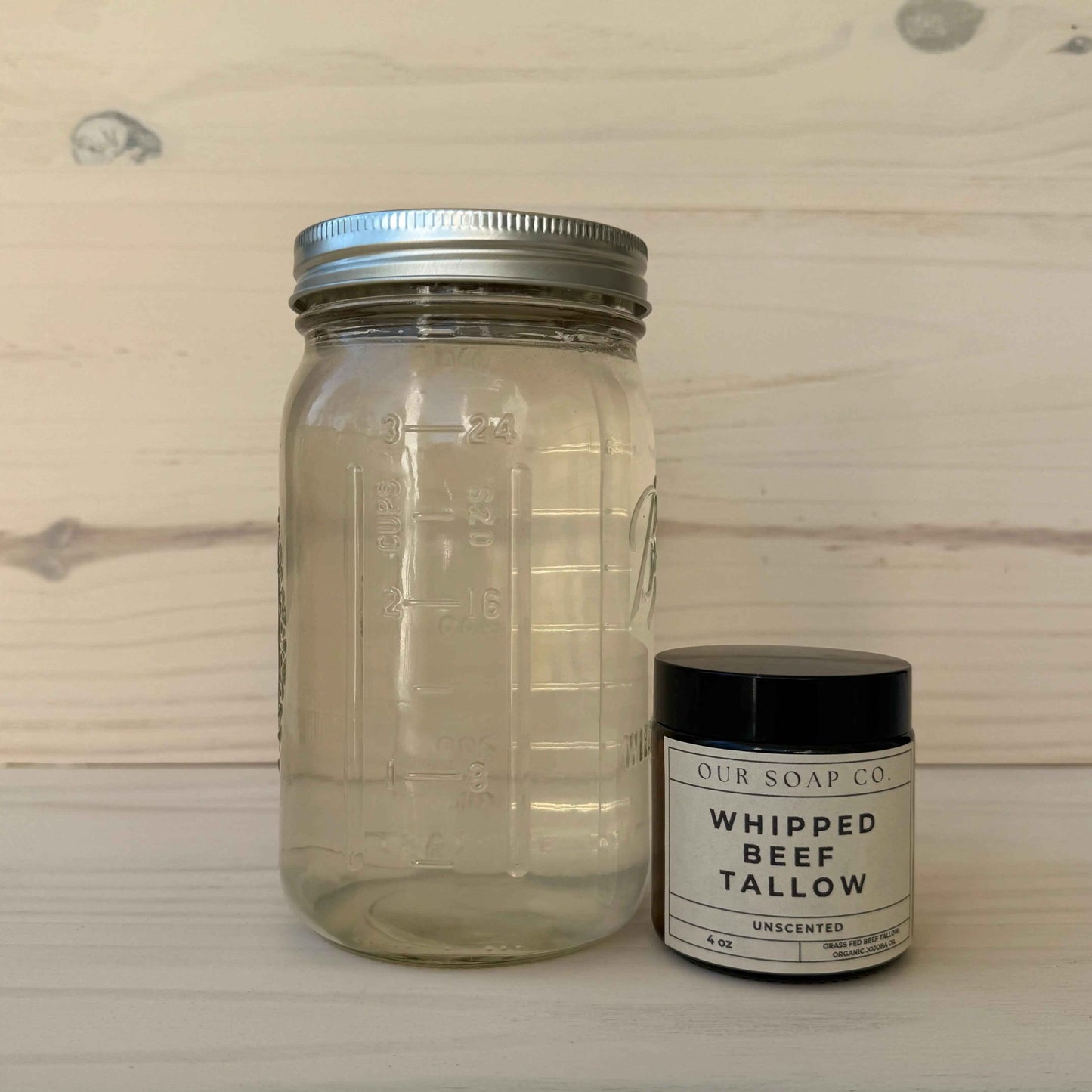 Clean & Moisturize Bundle – Soap Concentrate + Whipped Tallow