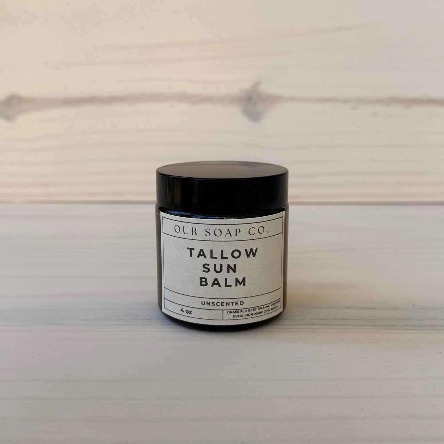 Tallow Sun Balm – Natural Mineral Sunscreen
