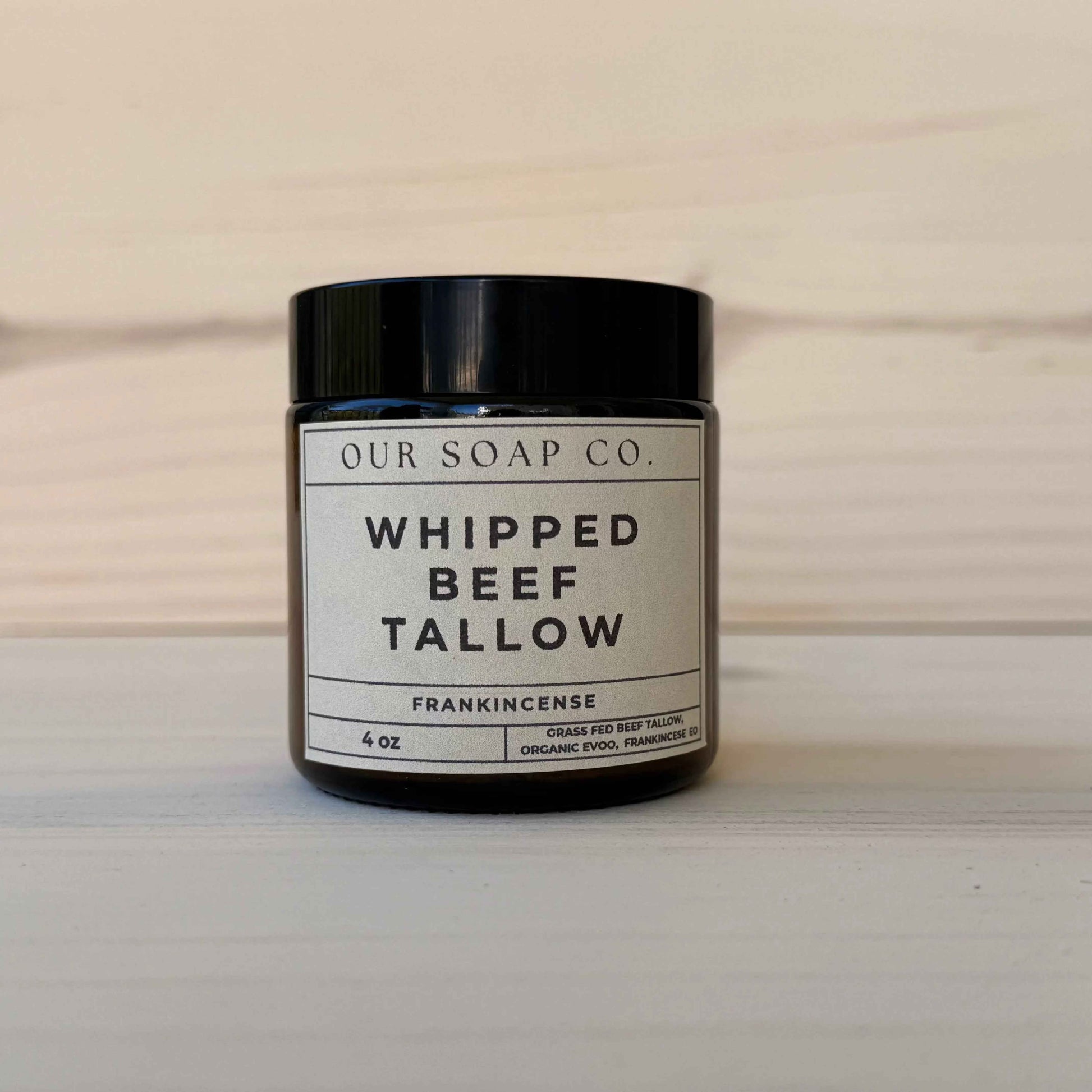 Whipped Beef Tallow Moisturizer With Frankincense