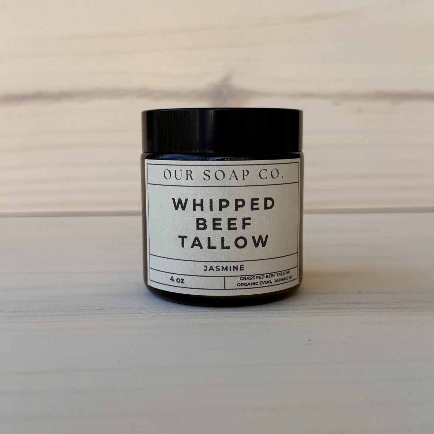 Whipped Beef Tallow Moisturizer With Jasmine