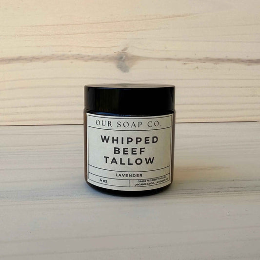 Whipped Beef Tallow Moisturizer With Lavender