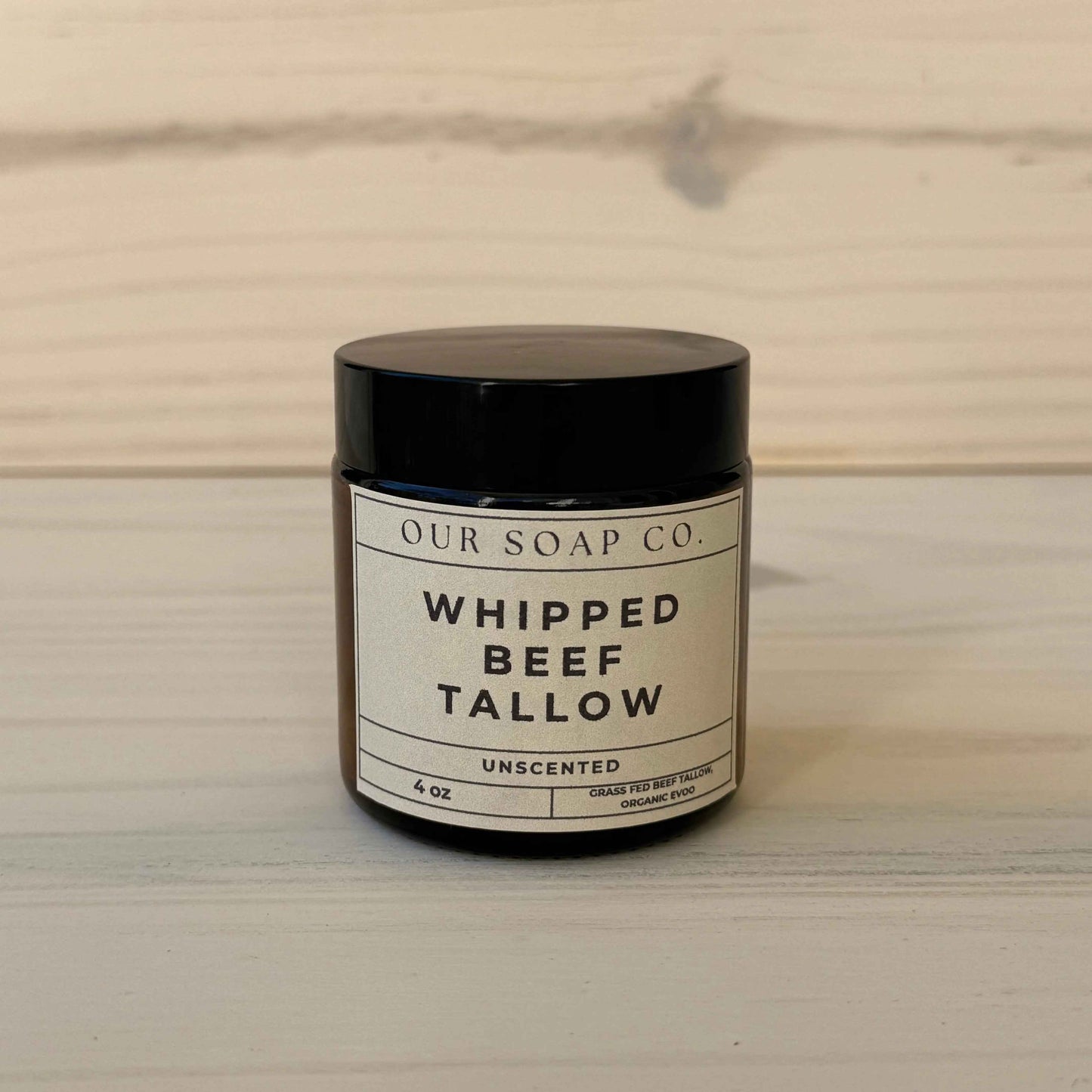 Whipped Beef Tallow Moisturizer – Unscented